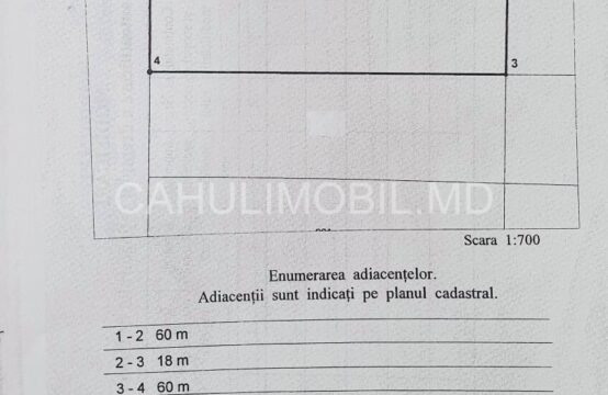 Se vinde lot de pământ în satul Zîrnești