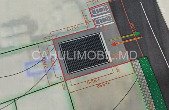 Se vinde lot de pamînt  cu proiect -autoservice or.Cahul sector Spirina